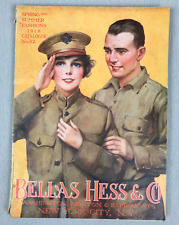 Vintage WWI  Bellas Hess & Co. Fashion Catalog 1918 Summer & Spring Fashions