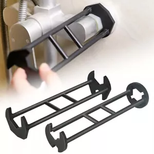 Basin Wrench Under Sink Plumbers Wrench Multifunctional Carbon Steel Faucet Tool - Picture 1 of 19