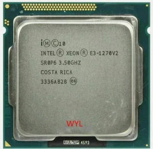 Intel Xeon E3-1270 V2 CPU Quad-Core SR0P6 3.5 GHz 8M 5 GT/s LGA 1155 Processor - Picture 1 of 3