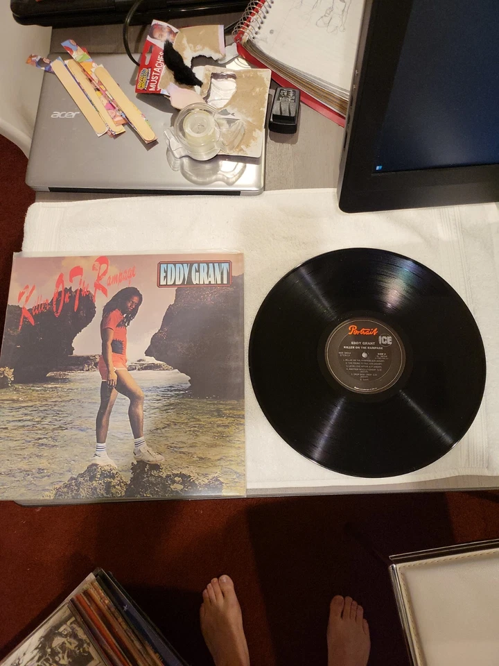 Eddy Grant – Killer On The Rampage LP 1983 Portrait – B6R 38554 VG+/VG+ Foto 1 de 1