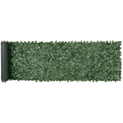 VEVOR Siepe Artificiale Recinzione Pannello Edera in Tessuto a Rete 99x401 cm - Immagine 1 di 4
