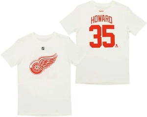 Reebok NHL Youth Detroit Red Wings Jimmy Howard #35 Classic Tee - Picture 1 of 5