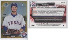 2017 Bowman Draft Chrome Gold Refractor /50 Noah Bremer #BDC-127