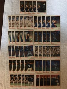 (5 Sets/55 Cards) Jeff Bagwell 1991 Star The Rookie Guild #56-66 Astros