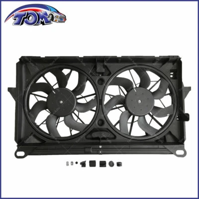New Radiator Cooling Fan Assembly For Chevy Cadillac GMC SUV Pickup Truck - Image 1 of 4