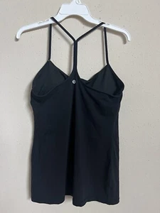 Lululemon Tank Top Adult Size 12 Black - Picture 1 of 4