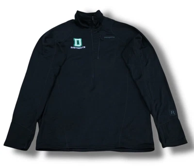 Patagonia R1 Dartmouth University Mens Medium Ivy League 1/2 Zip Fleece Pullover - Image 1 of 4