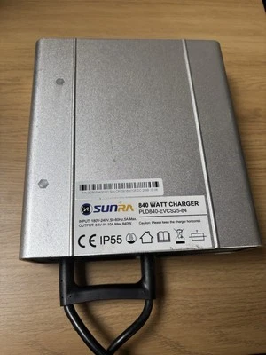 Sunra 840 Watt Battery Charger Sunra Robo S Moped Ebike Charger  - Image 1 of 4