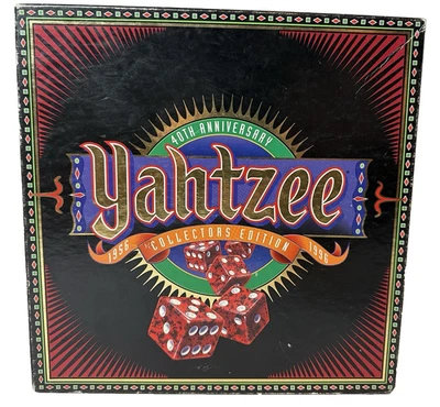 Yahtzee 40th Anniversary Collector’s Edition 1995 COMPLETE - Image 1 of 3