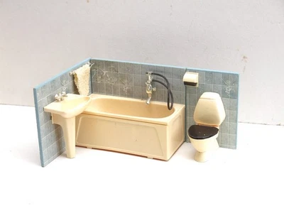 Juego de baño vintage Lundby años 70 Foto 1 de 4