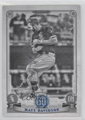 2019 Topps Gypsy Queen Black & White /50 Matt Davidson #21 - Image 1 of 2