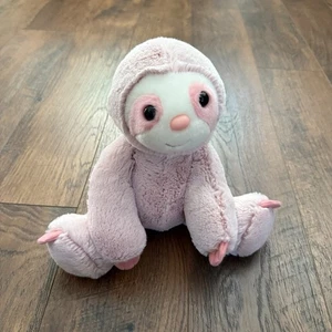 Aurora World Inc Pura Lujo Rosa Perezoso Sentado 12" Peluche Súper Suave - Imagen 1 de 6