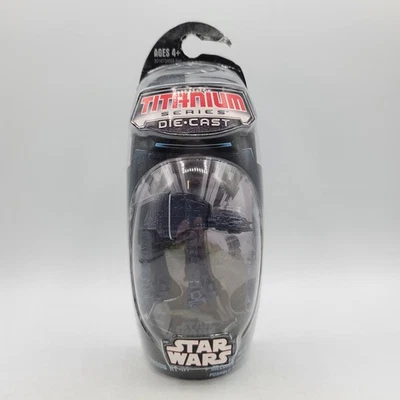 Star Wars Titanium Shadow At-At Die Cast Metal Micro Machines Hasbro Galoob 2007 - Image 1 of 2