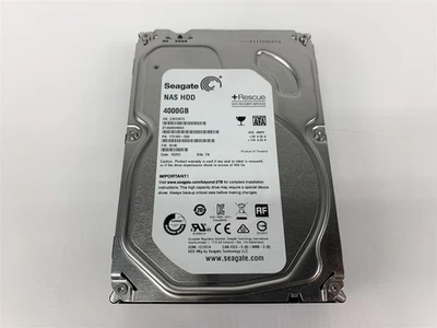 Seagate 4TB NAS HDD SATA III ST4000VN003 1T5168-500 - Image 1 of 4