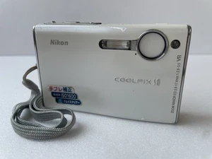 Nikon Coolpix S8 White Compact Digital Camera, Used, Tested - Picture 1 of 13