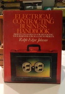 Electrical Contracting Business Handbook Ralph Edgar Johnson 1986 HC W/DJ - Bild 1 von 2