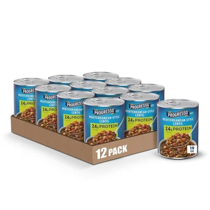 Mediterrane Linsenproteinsuppe, vegetarisch, 19 Oz. (Einzelpackung) - Bild 1 von 12