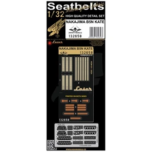 HGW 1/32 scale NAKAJIMA B5N2 KATE aircraft textile seatbelts - 132658 - Picture 1 of 2