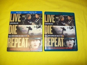 LIVE DIE REPEAT EDGE OF TOMORROW BLURAY WITH SLIPCOVER TOM CRUISE EMILY BLUNT - Bild 1 von 1