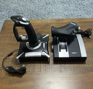 PXN-2119 Pro Flight Simulator Controls Flight Stick For PS4 Xbox - Picture 1 of 18