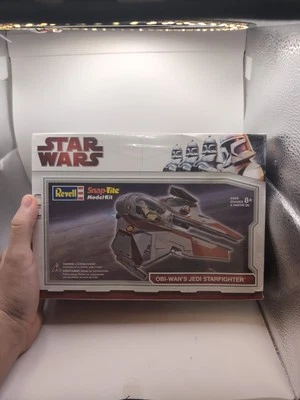 Kit Modelo Snap Tite Revell 2012 Star Wars Obi-Wan's Jedi Starfighter Nuevo Foto 1 de 4