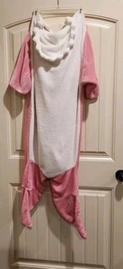 Shark Blanket Hoodie Jumpsuit in Pink Youth XL (Age 13-14) - Picture 1 of 9