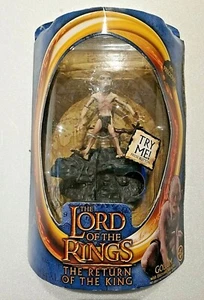 Gollum Figure Lord Of The Rings Return Of The King Toybiz Electronic Talking NIP - Picture 1 of 5