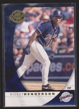 Rickey Henderson Cards Inserts Vintage Premium Collection LOOK