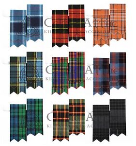 Matching Pair of Tartan Flashes With Existing Kilt Order