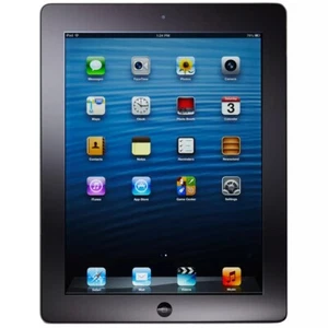 Apple iPad 4th Gen Wifi + Cellular A1459 64GB Unlocked Black Excellent Condition - Picture 1 of 1