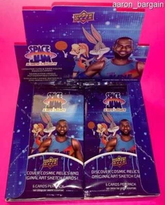 HOBBY 2021 Space Jam A New Legacy Pack Auto/Sketch/Film Cel/Relic/LeBron James? - Picture 1 of 7