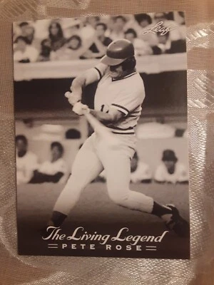 2012 Leaf Pete Rose béisbol The Living Legend #17 Pete Rose Foto 1 de 4