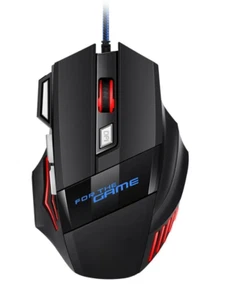 Neu Hyperspeed USB Gaming Maus RGB hintergrundbeleuchtet ergonomisches Spiel Mäuse 7D eSports kabelgebunden - Bild 1 von 5