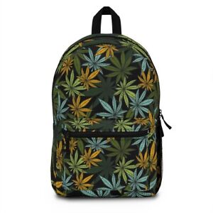 Pot Leaf Backpack Marijuana Leaf