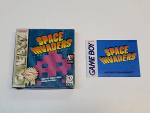 Space Invaders Player's Choice Original Auténtico Nintendo Game Boy Caja y Manual - Imagen 1 de 17