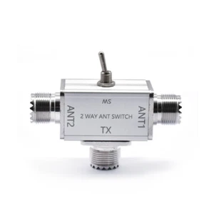 1 sztuka 2-drożna antena CB / HAM koncentryczny adapter przełącznika 1-30MHz wtyczka SO239 / BNC - Zdjęcie 1 z 19