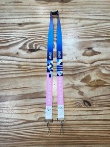 Tour de cou/cordon/lanyard Officiel Volontaire JO Paris 2024 - Imagen 1 de 1