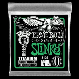 Cuerdas Ernie Ball recubiertas de titanio ni siquiera ajustadas -3126 - Imagen 1 de 1