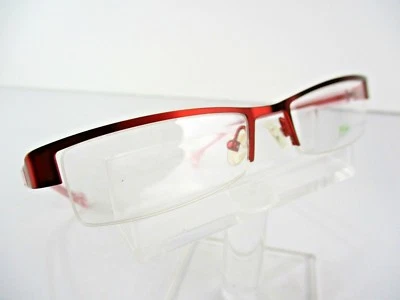 M+ by Modo Mod 1143 (CRBN) Cranberry 51 x 17 135 mm Eyeglass Frames - Image 1 of 4