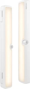 NIB Amazon Basics LED USB/Battery Operated Light Bar Swivel Motion Sensor 2 Pack - Picture 1 of 8
