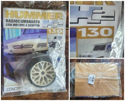 Fascicolo HUMMER H2 1:8 modello radiocomandato  HOBBY&WORK n130 auto fuoristrada - Immagine 1 di 4