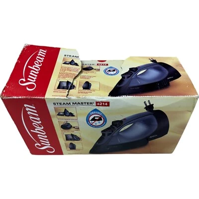 Sunbeam 4214 Steam Master Iron Drip Free System Retractable Cord Foto 1 de 4