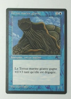 MTG Bling - FFB - Giant Tortoise "Tortue marine geante" - Renaissance (Fr) -B117 - Image 1 of 2