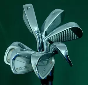 Set Of 7 x Epon AF-302 / AF-502 Forged Combo Irons 4-PW Regular Steel Shafts - Picture 1 of 6