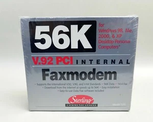 NEW Sterling Communications Model S20, 56K PCI V.92 Internal FaxModem - Picture 1 of 1