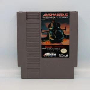 NINTENDO NES - AIRWOLF - PAL A ITA - SOLO CARTUCCIA - Foto 1 di 1