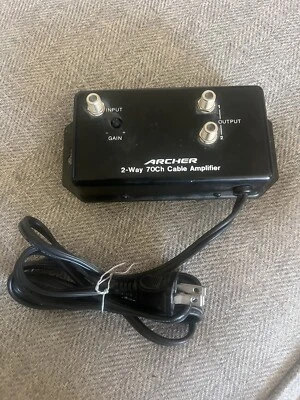 Archer Radio Shack 120v AC 60HZ 5W Cable Amplifier - Working Unit - Image 1 of 3