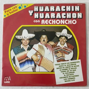 HUARACHIN Y HUARACHON -CON RECHONCHO- 1986 MEXICAN LP, COMEDY - Imagen 1 de 4