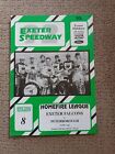 EXETER v PETERBOROUGH 18th May 1992 Speedway Gold Cup + Reserves Match