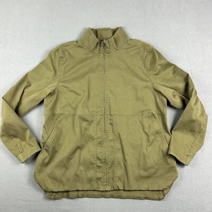 Mountain Hardwear Jacket Women’s Large Olive Green Full Zip Kentrow Cord Hiking - Picture 1 of 8